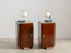 1920s Art Deco Chrome Table Lamp