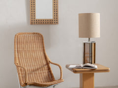 1970s Gebroeders Jonkers Rattan Lounge Chair