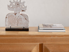 1940s French Oak Sideboard by Gaston Poisson