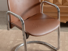 Set of 4 Dialogo Dessau Cantilever Chairs by Afra & Tobia Scarpa for B&B Italia