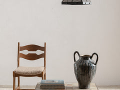 Brutalist Razorback Dining Chair in the style of Guillerme & Chambron