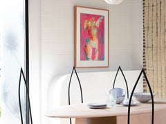 Oval Pendant Offwhite