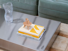 Stainless Steel Coffee Table, Brushed