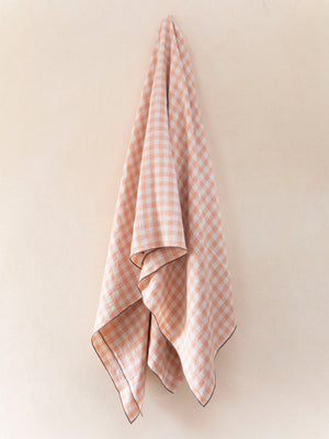 Linen Tablecloth - Check