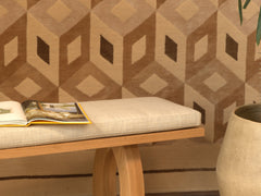 Sintra Bench with Cushion - Oak