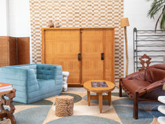Oak Cabinet by Guillerme and Chambron
