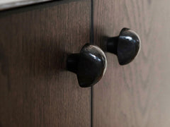 Aimee Knob, Antique Brass