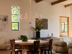 Contemporary Plaster Chandelier - George