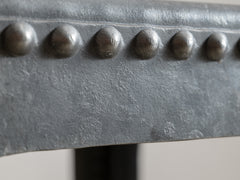 French Industrial Riveted Coffee Table