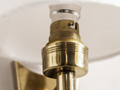 French Brass Neo Classical Wall Light
