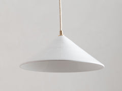 Italian Ceramic Pendant Light - Bianco
