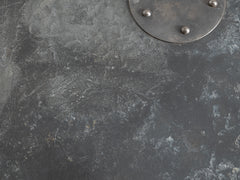 French Industrial Riveted Coffee Table