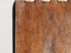1980s French Cowhide Lounge Chair