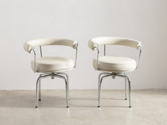 1970s LC7 Swivel Armchair by Charlotte Perriand for Cassina