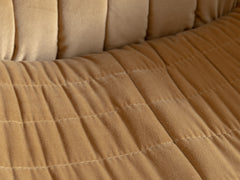 Sandra Armchair by Annie Hieronimus for Cinna, 1977 in Burnt Butter