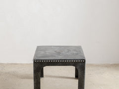 French Industrial Riveted Coffee Table