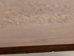 1950s French Brutalist Oak Coffee Table