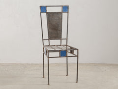 1950s Metal Painted Dining Chair