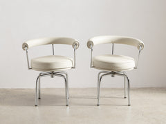 1970s LC7 Swivel Armchair by Charlotte Perriand for Cassina