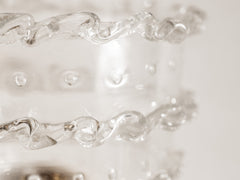 Barovier and Toso Bullicante Glass Wall Light