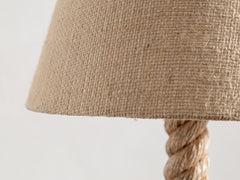 1970s Sculptural Rope Floor Lamp