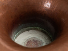 1930s Art Deco Sculptural Copper Bowl