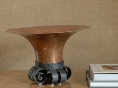 1930s Art Deco Sculptural Copper Bowl