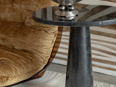 1970s Angelo Mangiarotti Eros Marble Occasional Table