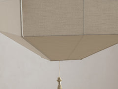 Ming Pendant Cube in Raw Silk