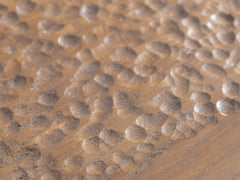 1950s French Brutalist Oak Coffee Table