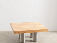 1980s Belgian Architect Coffee Table