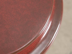 Pawn Side Table - Dark Red