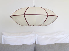 UFO Pendant Offwhite/Bordeaux