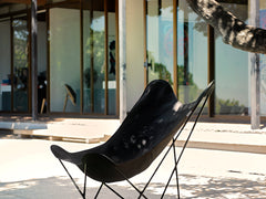 Sunshine Mariposa Charcoal Pique, Black Frame
