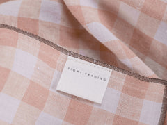 Linen Tablecloth - Check