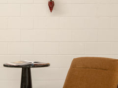 Mid Century French Ceramic Wall Light, Single Arm - Garnet