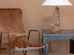 1960s Ceramic Sculptural Table Lamp