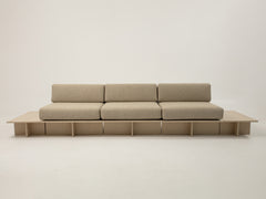 Buenos Aires 3-Seater & Side Table Set