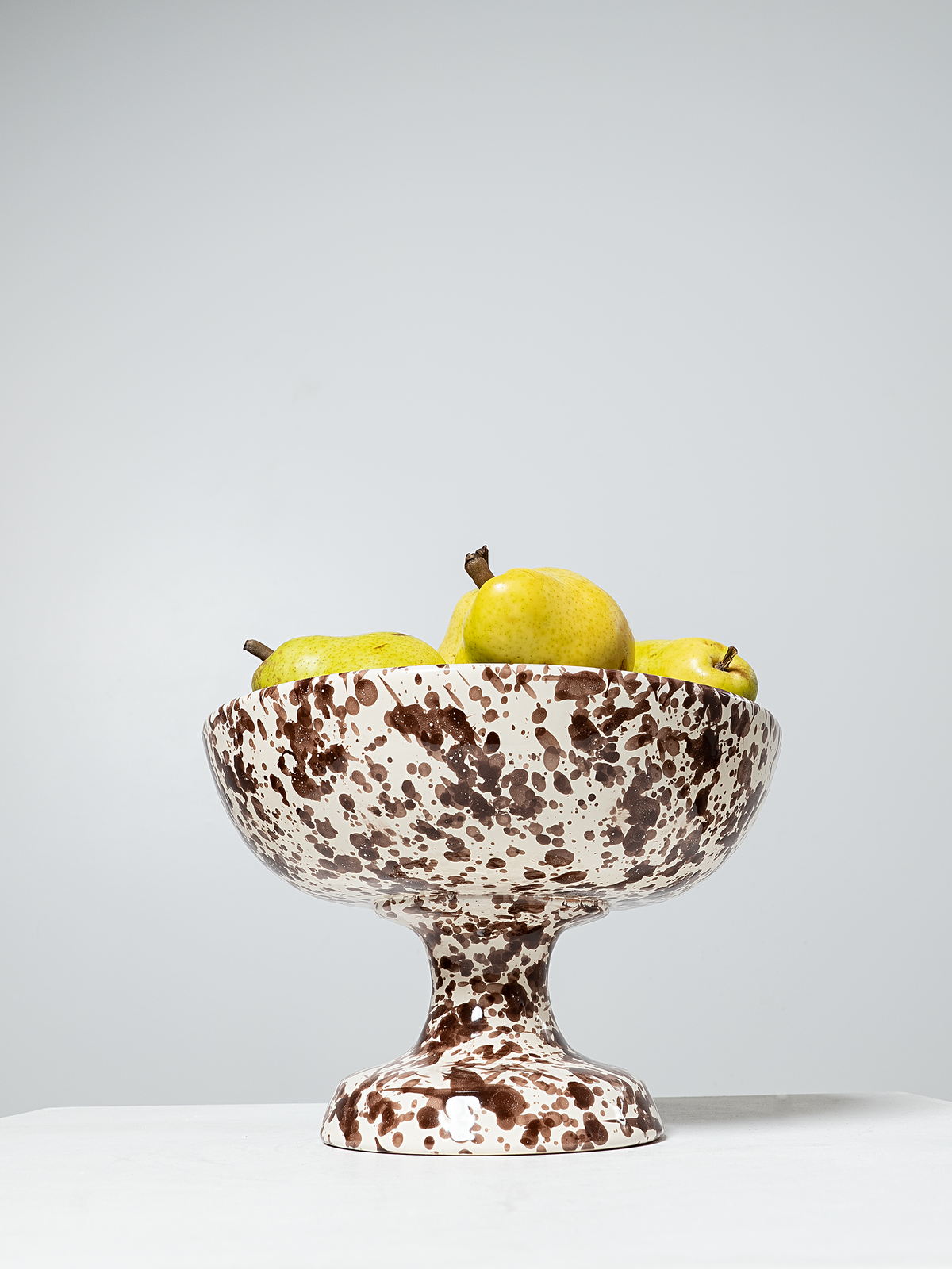 Italian Chocolate Pedestal Bowl