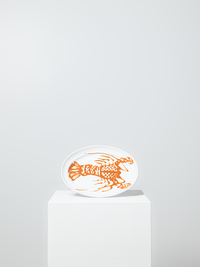 Italian Coral Aragosta Dish