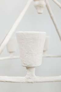 Plaster Chandelier, Small
