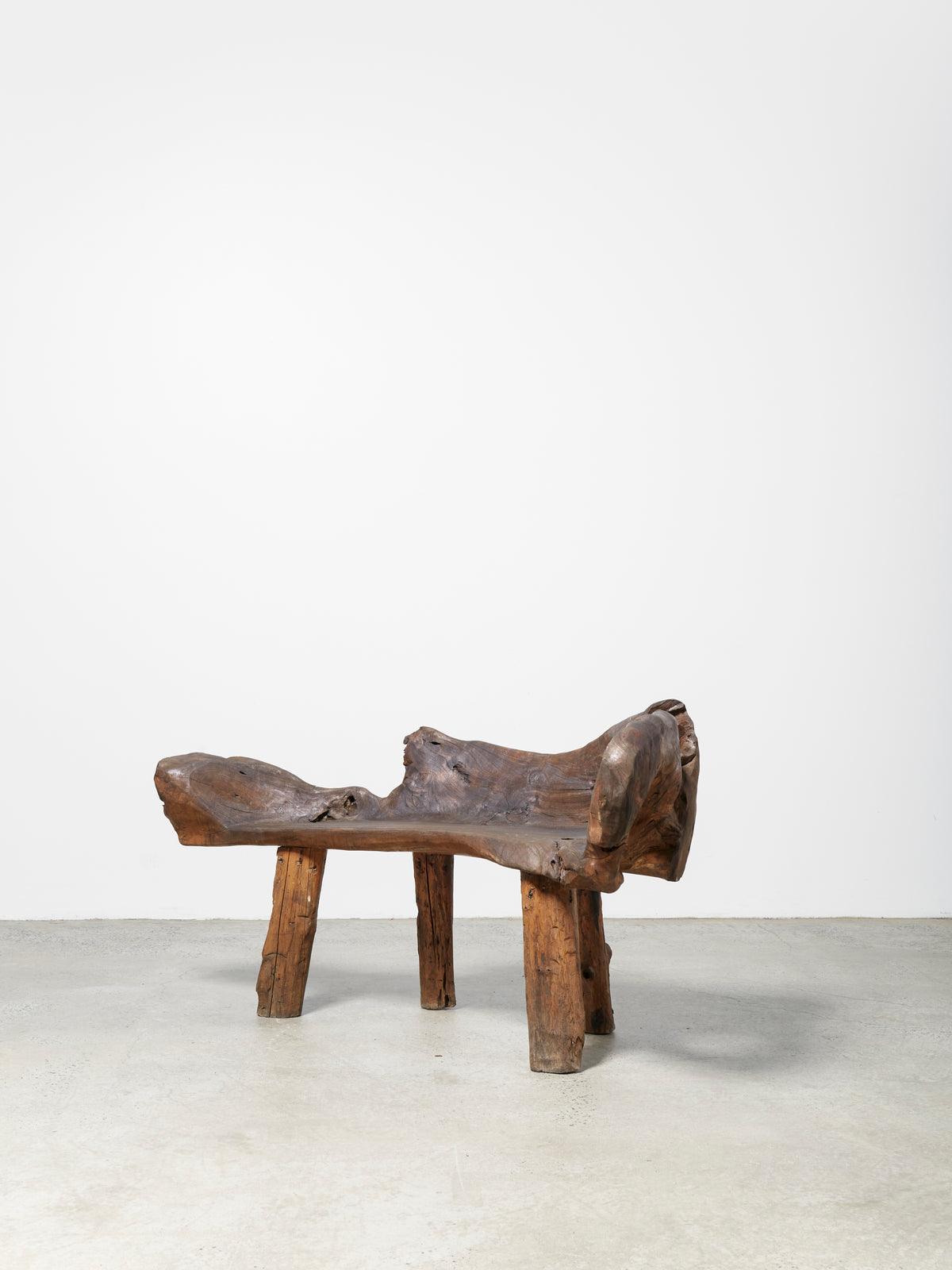 Brutalist Olive Tree Bench