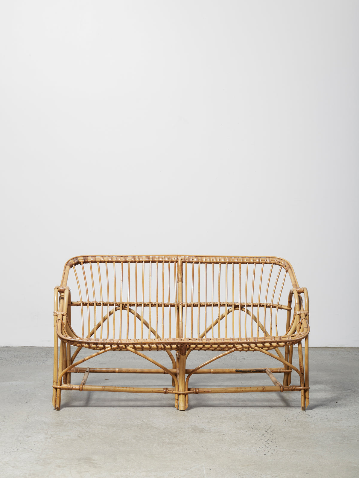 Rattan Bench