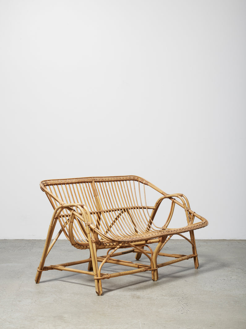 Rattan Bench