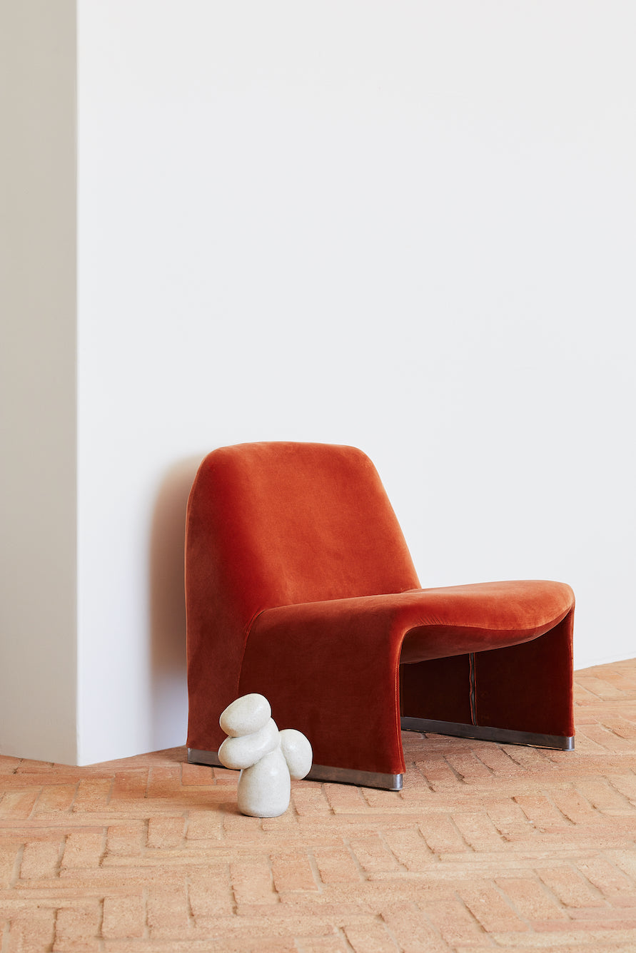 Vintage Artifort Alky Chair - Terracotta
