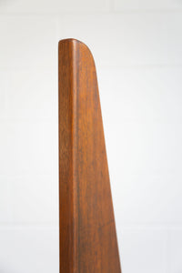 1970s Brutalist French Oak Sculpture
