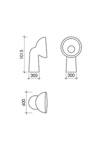 SONIAH Small Floor Lamp