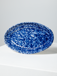 Italian Cerulean Oval Dish - S