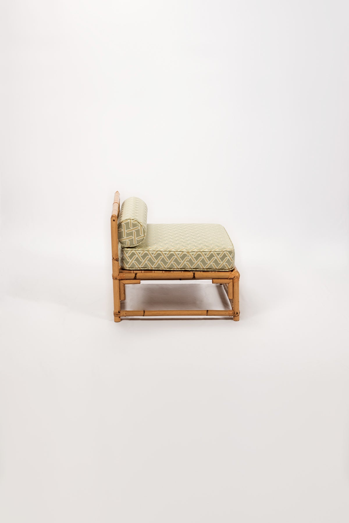 1950s Bamboo Easy Chair (2 Available)