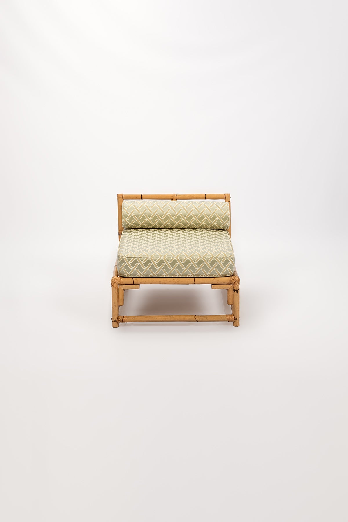 1950s Bamboo Easy Chair (2 Available)